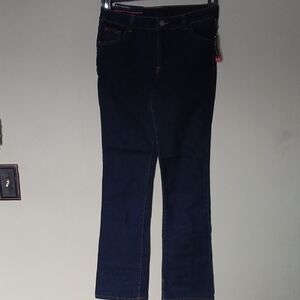 Faded Glory Women's Deep Indigo  Jeans Size 14